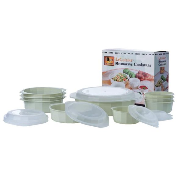 Microwaveable Cookware Set - Microwave to Table to fridge to dishwasher - Picture 4 of 5